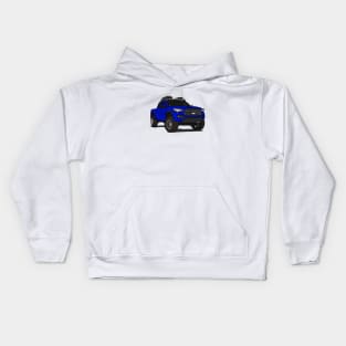 Toyota 4Runner Blue Kids Hoodie